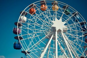 Buntes Riesenrad